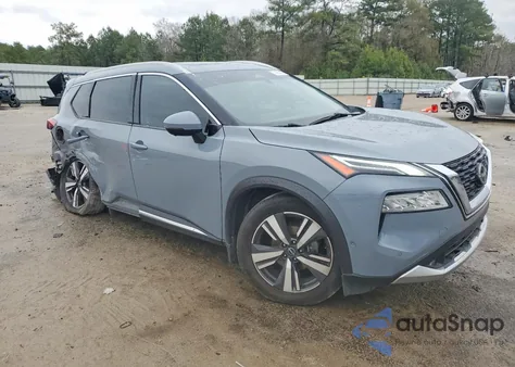 2022 Nissan Rogue Platinum из США, поврежденный, VIN JN8BT3DC3NW118915